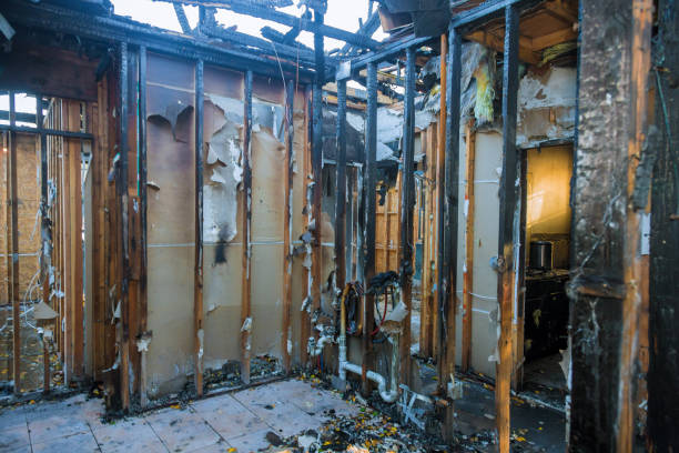 Professional Fire Damage Removal technician working in Cedar Rapids, IA